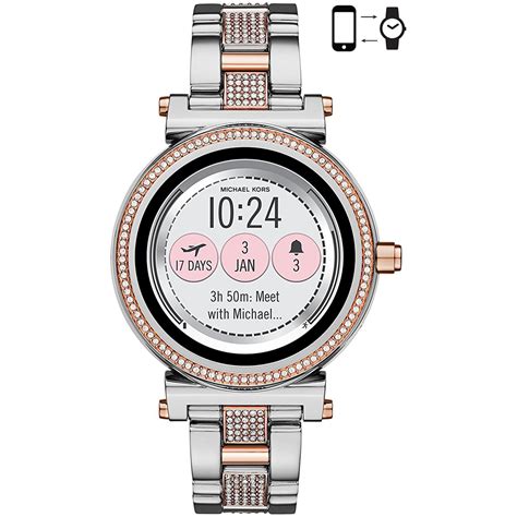 michael kors sofie fossil|Michael Kors Access Sofie Smartwatch Review.